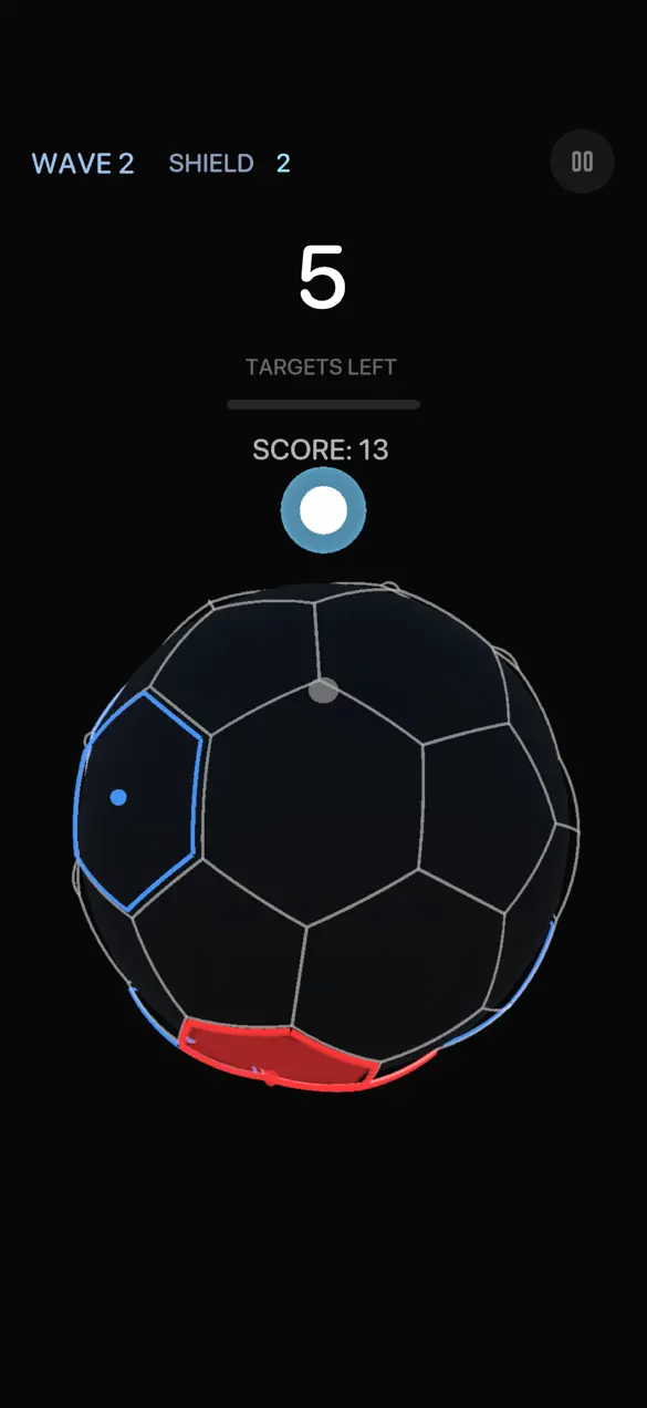 HexaBounce for iPhone, screenshot 3