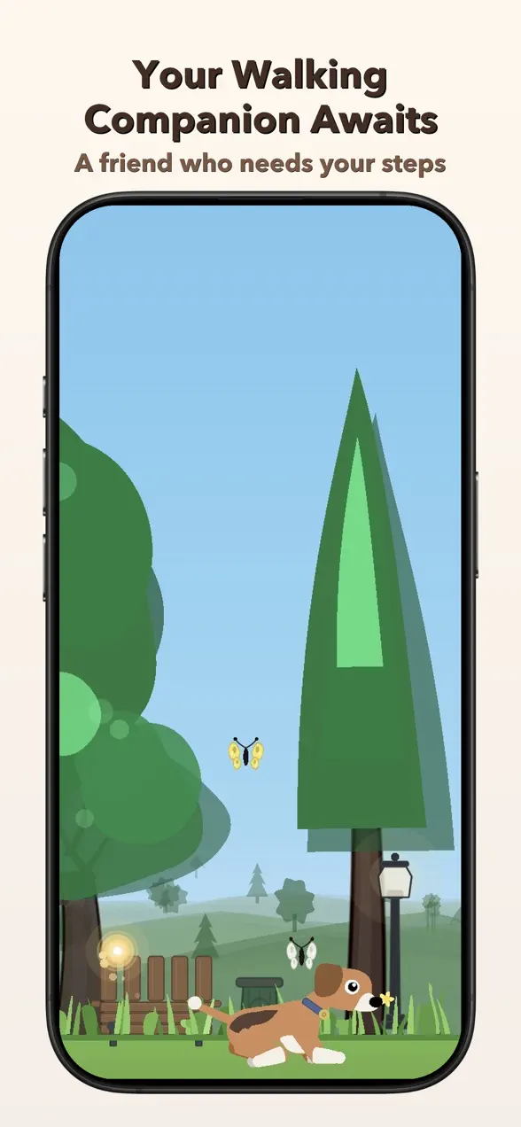 StepPup for iPhone, screenshot 1