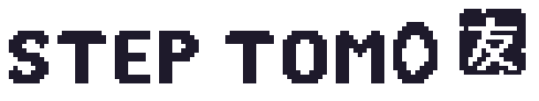 STEP TOMO wordmark in one colour